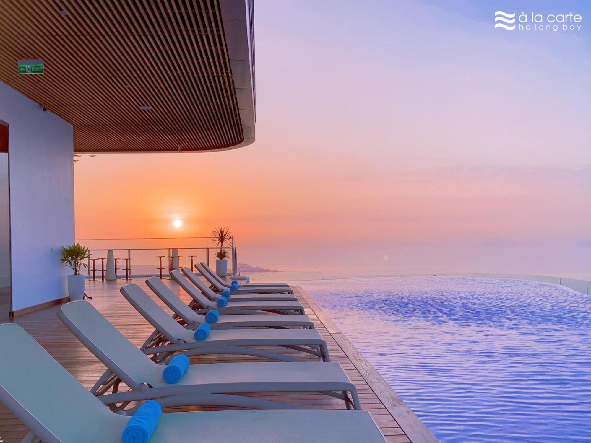 A La Carte Ha Long Apartment By The Beach Exterior foto