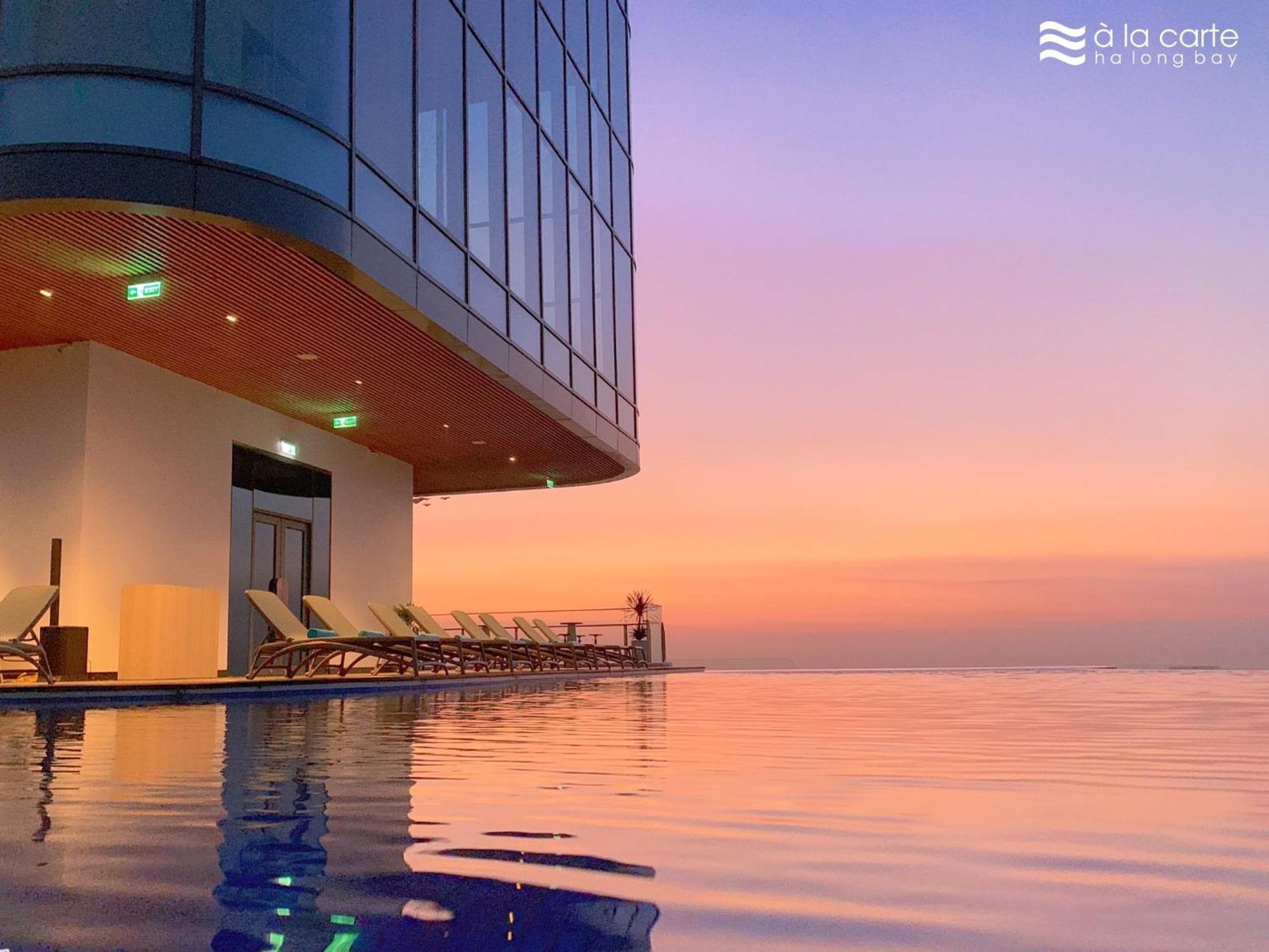 A La Carte Ha Long Apartment By The Beach Exterior foto